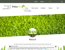 Tablet Screenshot of palauturf.com